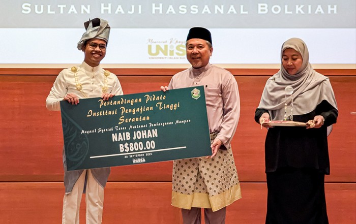 USIM Naib Johan Pidato IPT Serantau berjaya tambat hati warga Brunei