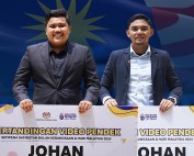 Pelajar USIM raih kemenangan Pertandingan Video Pendek KPT