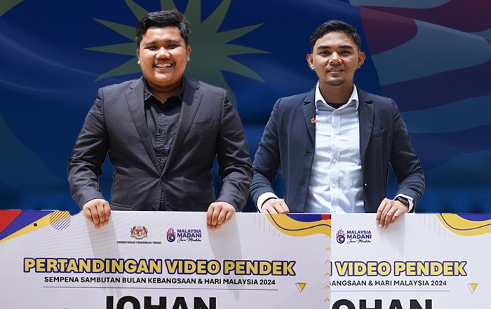 Pelajar USIM raih kemenangan Pertandingan Video Pendek KPT