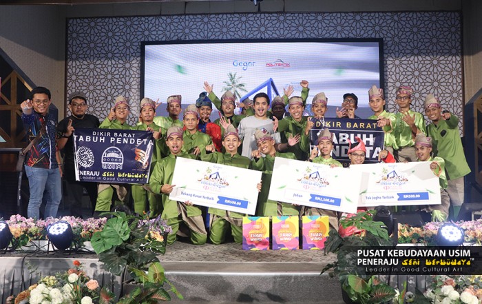Tabuh Pendeta USIM Bolot Kejuaraan Derak Dikir Gegar
