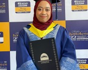 Iffah, Graduan USIM tamat pengajian meski bertarung dengan SLE