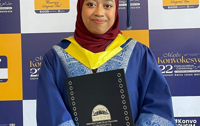 Iffah, Graduan USIM tamat pengajian meski bertarung dengan SLE