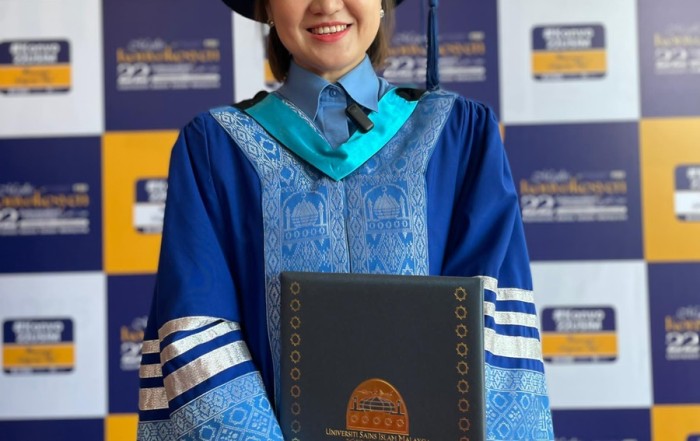 Bahasa Arab bukan halangan: Graduan Cina raih PhD di USIM