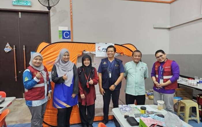 USIM Prihatin: Pasukan Perubatan Fakulti Perubatan USIM Hulur Bantuan Kepada Mangsa Kebocoran Gas di Putra Heights