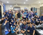 Mahasiswa USIM Semai Nilai Ihsan di Rumah Kebajikan Nur Hati
