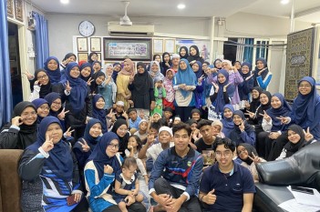 Mahasiswa USIM Semai Nilai Ihsan di Rumah Kebajikan Nur Hati