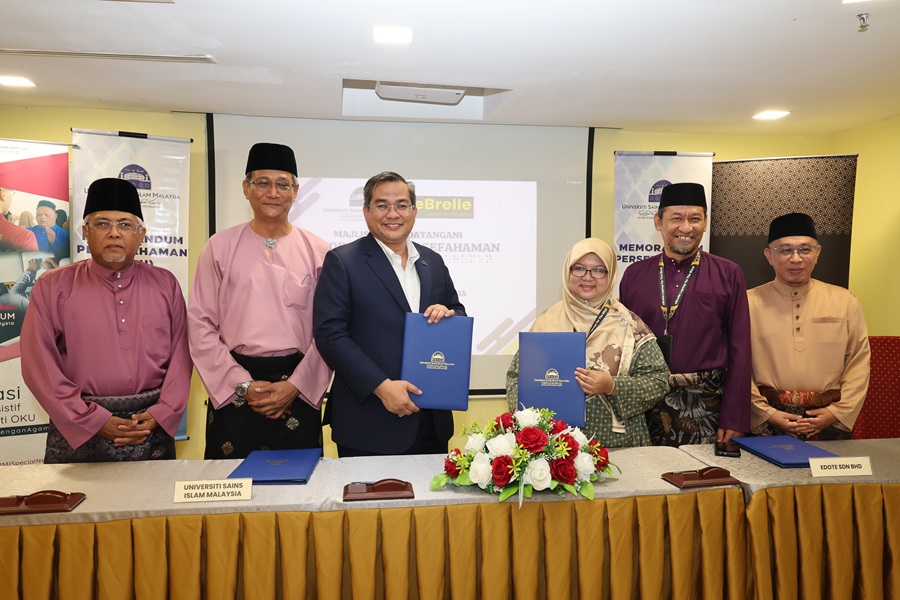 USIM–EDOTE lancar eBrelle: Komputer Riba Braille Pertama Malaysia Tembusi Pasaran Global