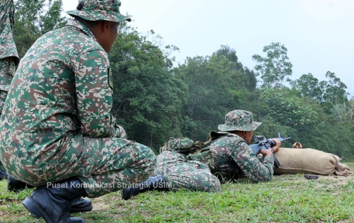 USIM Perkasa Bakat Ketenteraan Melalui Latihan Menembak 2025