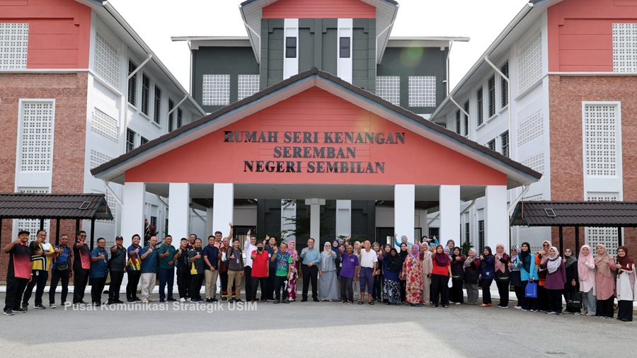 USIM Santuni Warga Emas Rumah Seri Kenangan, Seremban: Semai Empati dan Ihsan dalam Diri Penjawat Awam 