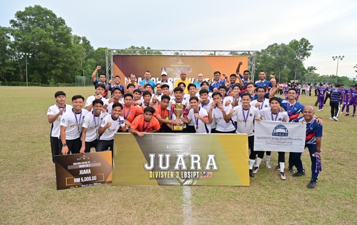 USIM muncul Juara Liga Bola Sepak IPT 2025 Divisyen 3