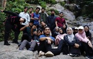 StraComm Clique Leads Environmental CSR at Kanching Waterfall