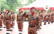67 mahasiswa ditauliah Pegawai Bomba Bantuan Kor Siswa dalam Majlis Pentauliahan 2025