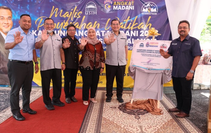 USIM Laksanakan Program Kampung Angkat MADANI di Kampung Sungai Talan, Kuala Pilah