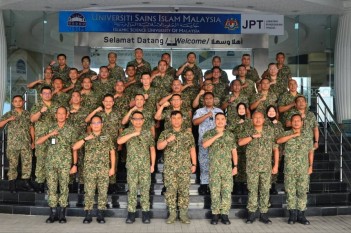 USIM Komited Sokong Usaha Tentera Darat Perkukuh Doktrin Ketenteraan