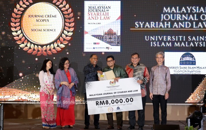 MJSL USIM Raih Pengiktirafan Berprestij Dalam Anugerah CREME Jurnal 2025