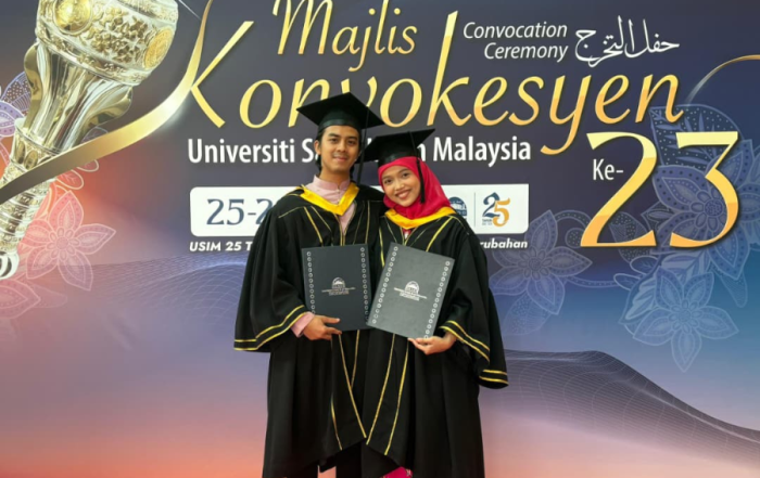 Rezeki Pengantin Baru: Tamat DIJAP Bersama di USIM