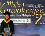 Firdaus Tamat Pengajian USIM Selepas Kemalangan Hampir Meragut Nyawa