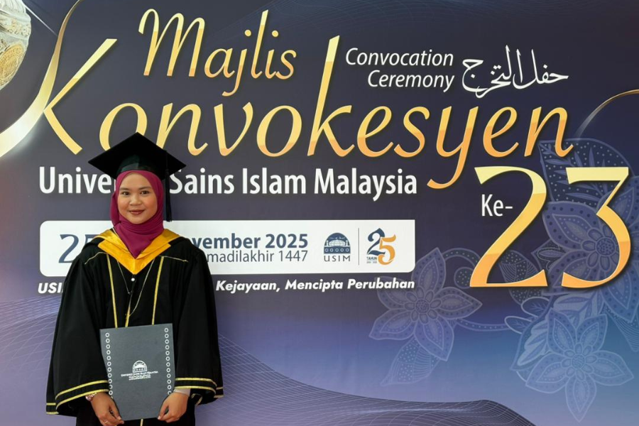 Firdaus Tamat Pengajian USIM Selepas Kemalangan Hampir Meragut Nyawa