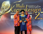 Firdaus Tamat Pengajian USIM Selepas Kemalangan Hampir Meragut Nyawa