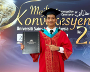 Dari Trek Ke Pentas Konvokesyen: Shahril Aiman Angkat Nama USIM Dalam Arena Olahraga