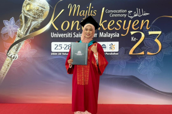 Akademik Terjaga, Sukan Terpacu: Keteguhan Zulfa Auni Cerminkan Jiwa Mahasiswa USIM