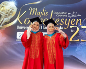 Sembilan Tahun Sejalan: Dua Sahabat Tamatkan Pengajian Bioteknologi Makanan di USIM