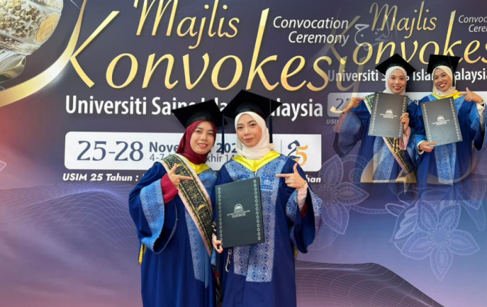 Dua Pasang Kembar Raih Ijazah: Kejayaan Berganda di Konvokesyen USIM