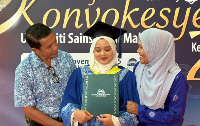 Kasih Ibu Bapa: Antasha Bangkit Dari Ujian Kesihatan ke Pentas Konvo USIM