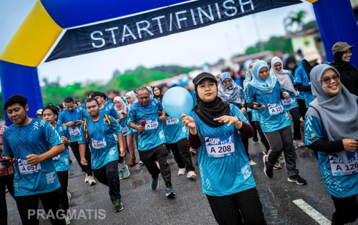 400 Pelari Pusing Kampus 5KM Sempena Sambutan 25 Tahun USIM