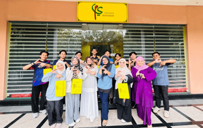 StraComm Clique USIM Jayakan Misi Ramadhan, Sumbang Tenaga Siapkan 450 Pek Bantuan Bersama Yayasan Munarah