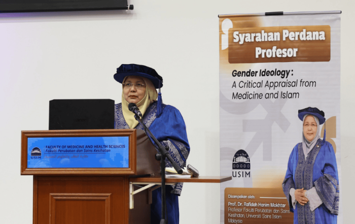 Pakar perubatan USIM kupas isu ideologi gender dari perspektif Sains dan Islam