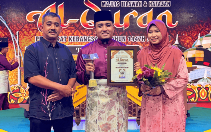 Didikan Ayah Sejak Kecil Cetus Kejayaan Cik Hasnul Taqiyuddin Bergelar Johan Qari Kebangsaan