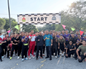 Kompeni Abu Bakar As-Siddiq Johan Larian Merentas Desa 10KM, Ulang tahun PALAPES USIM Ke-10