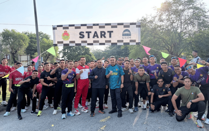 Kompeni Abu Bakar As-Siddiq Johan Larian Merentas Desa 10KM, Ulang tahun PALAPES USIM Ke-10